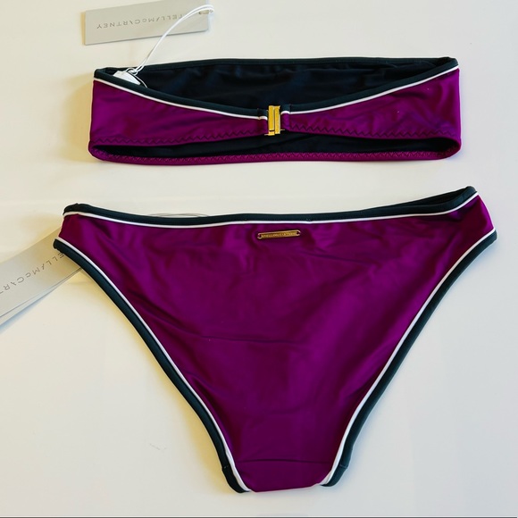 STELLA MCCARTNEY**Purple 2-Piece Bikini Set**NWT Small $425 - Picture 3 of 3